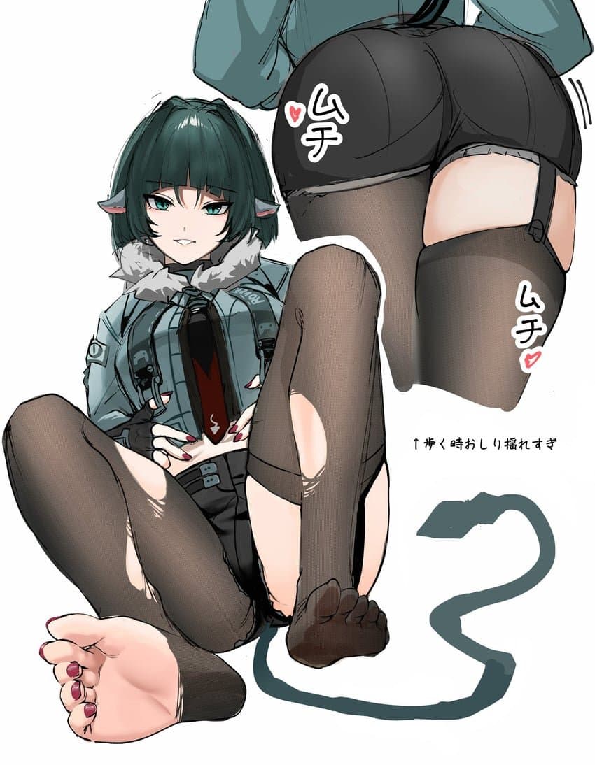 Click to view full size Best Hoyo Feet ? ? ? ? | Jane Doe From ZZZ " Zenless Zone Zero "