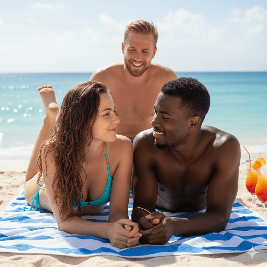 She have White Boy Friend and Black Best Friend [AI Generated]