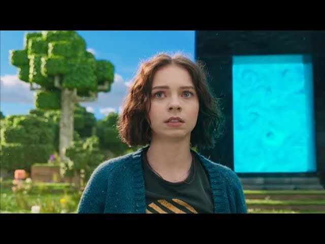 emma myers casting video for the minecraft movie