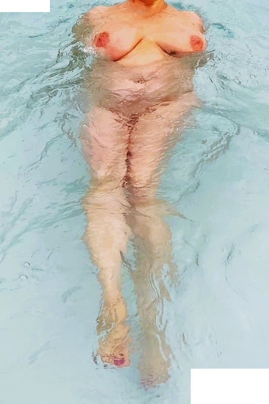 50yo chubby slut wife from Italy, nude beach