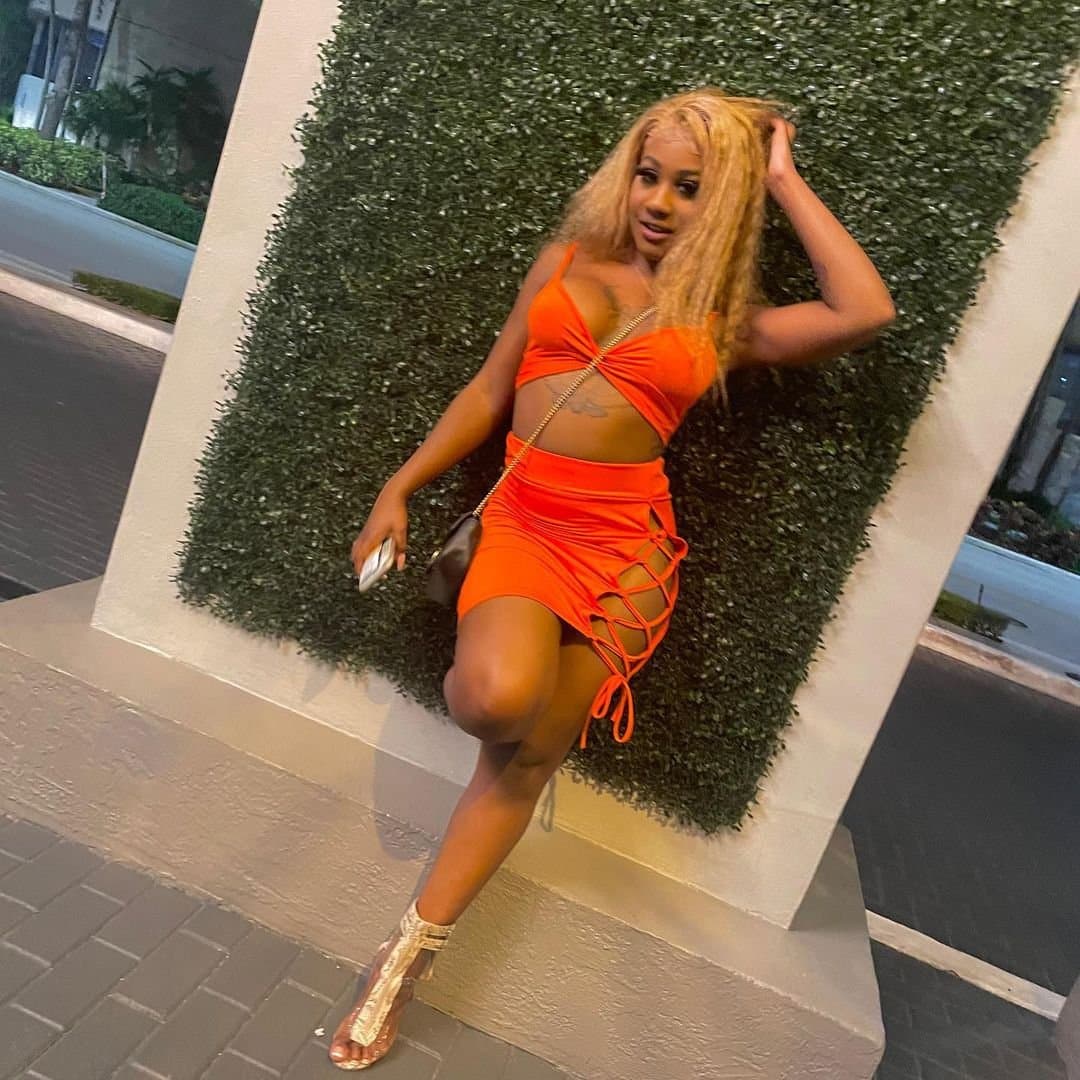 Ebony Hogany sexy Stripper ass