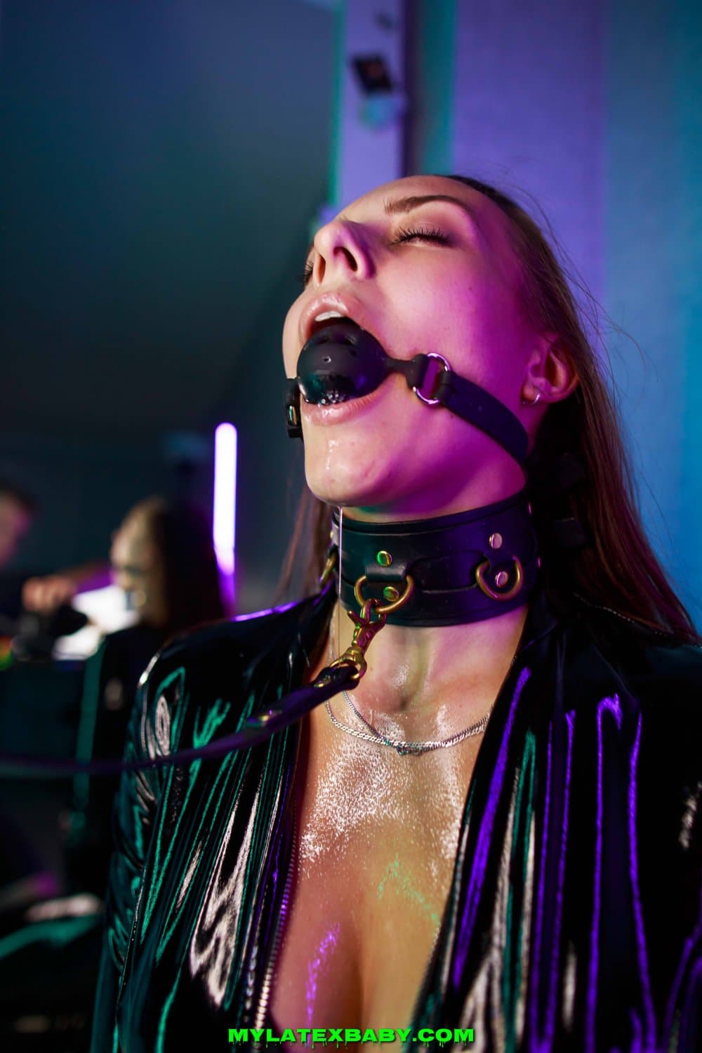 PVC Slave with gagball