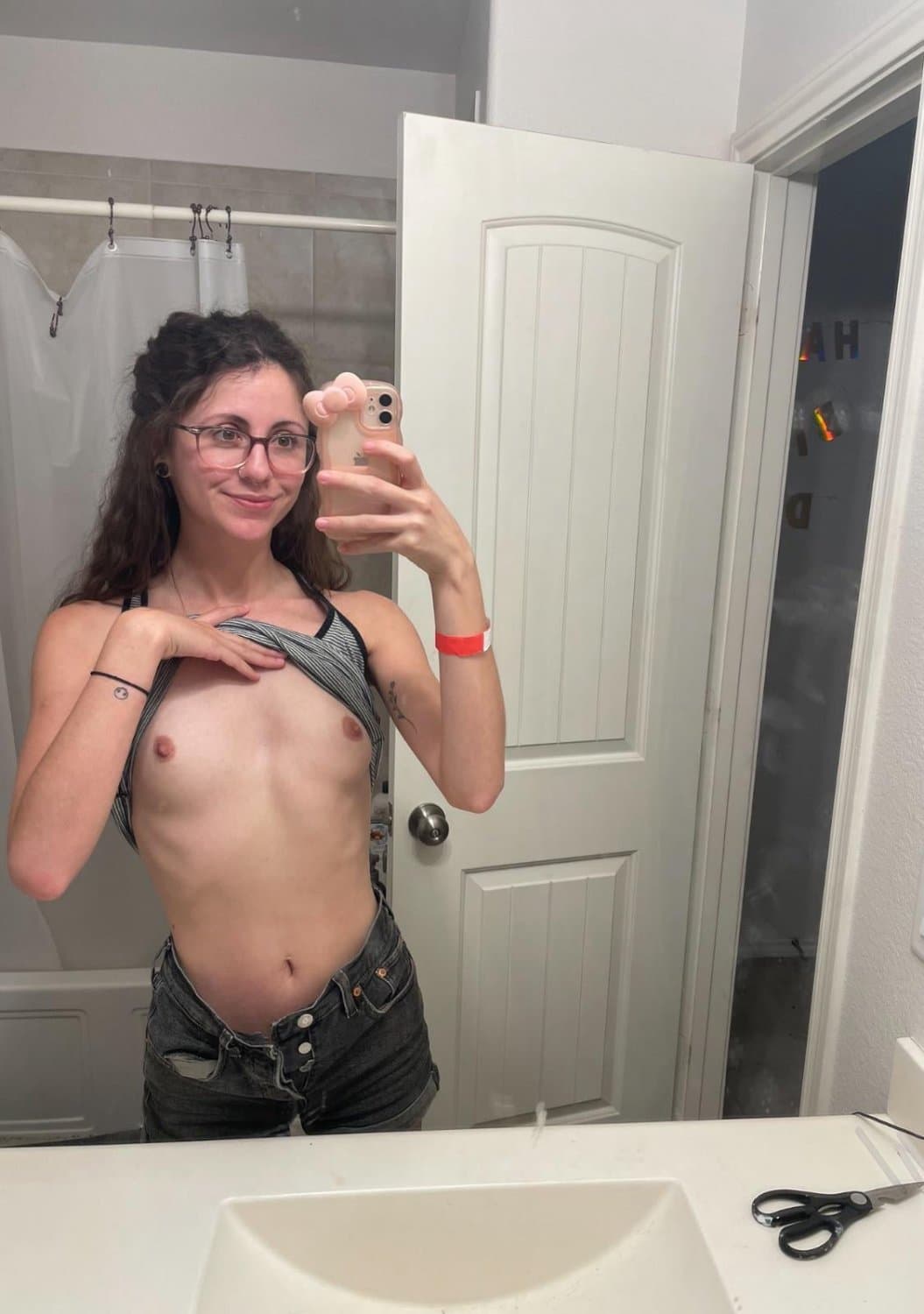 Skinny Flat Chested Sexy Slut