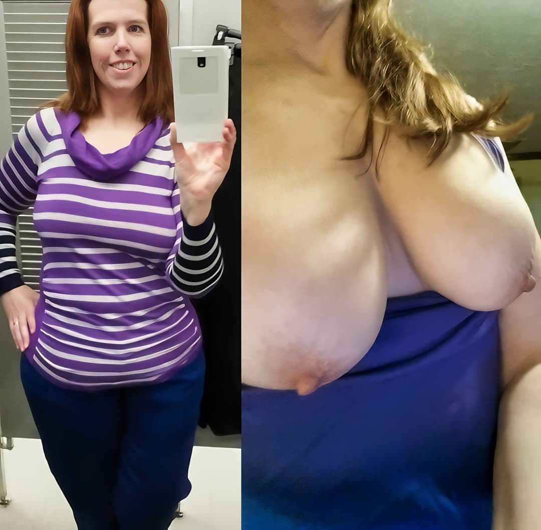 Sweet And Sexy Hot MIlf Dressed And Undressed