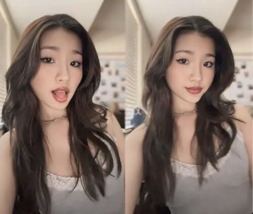 Asian Teen TikTok Slut. Abg Goon Ahegao Face and Tiny Tits. Dumb Webslut Got Her Nudes Leaked