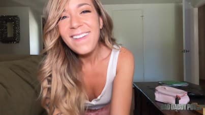 
young Rory is spending quality time with her step dad