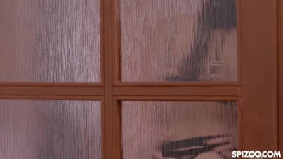 
nothing but black lingerie and stockings