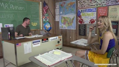 
anal classes with a cheerleader