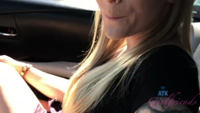 
fetish with a blonde