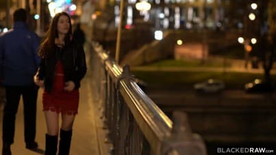 
Misha Cross flirts with a stranger on a bus