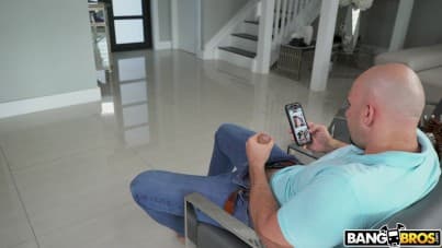 
do not disturb him while he's jerking off