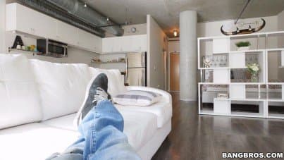 
young round ass was fucked POV