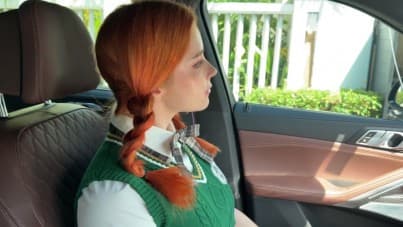 
she misses the bus but never misses a dick, 4K