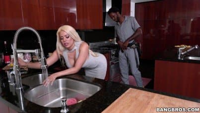 
dirty wife and black plumber