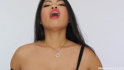 
one on one with hot Asian teen