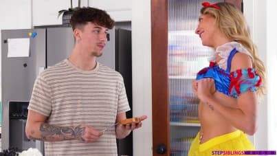 
apple picking and stepbro dicking