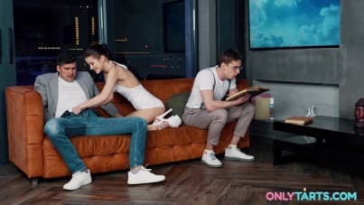 
you're slutting again, stepsis