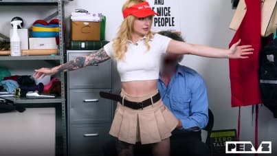 
hands are tied but your mouth is free