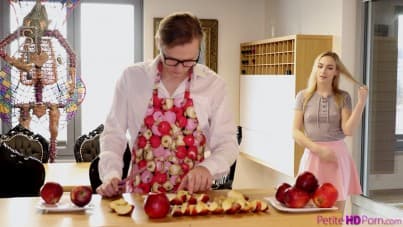 
my stepsister unexpectedly spreads her legs