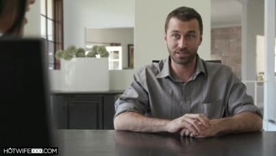 
her husband's request