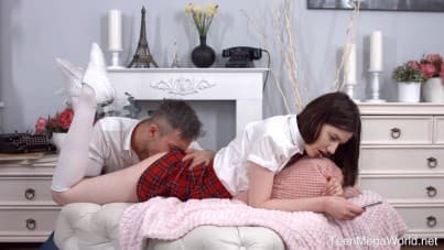 
schoolgirl ass is like a magnet