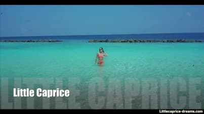 
Little Caprice's Maldives trip