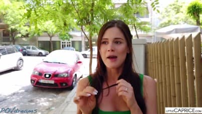 
one day in life of Little Caprice