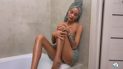 
take a different shot of lotion