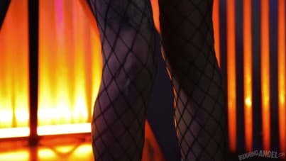 
hardcore action with a tattooed model