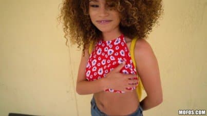 
young exotic girl seducing for money