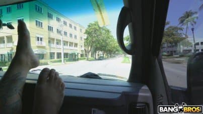 
a long surprise in the bus