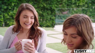 
teaching my BFF insane anal sex