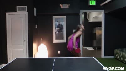 
we play ping pong facials