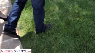 
landscape guy instead of her busy husband