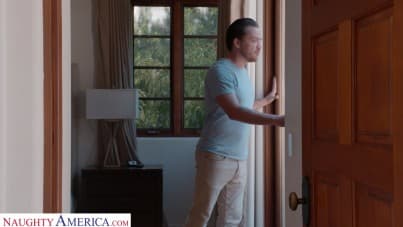 
checking out my hot neighbor