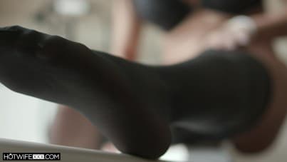 
great excuse to rip my wife's pantyhose