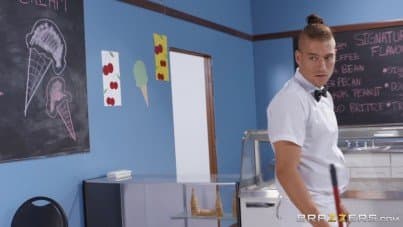 
lapping up my cumcicle