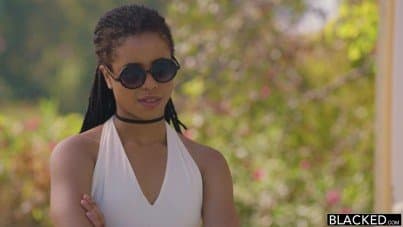 
spoiled beauty gets big monster black cock