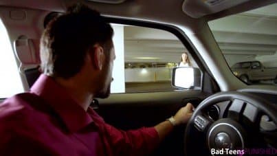 
schoolgirl gets the impressive lesson