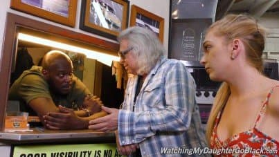 
watching my daughter go gangbang