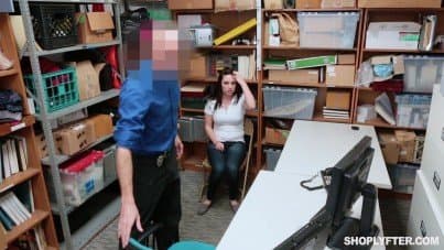 
officer conducts educational work