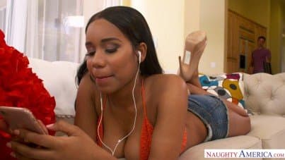 
the sexy black stranger