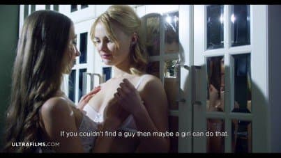 
gentle girls lick each other