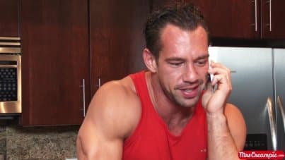 
mommy in black lingerie gets ass fucked creampie