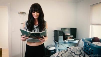 
wife, husband and petite babysitter