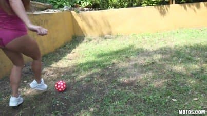 
two euro babes outdoors