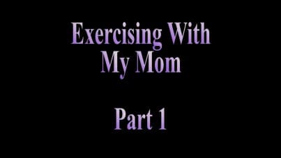 
jerking off while my stepmom's doing yoga