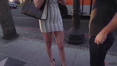 
love my babysitter's feet