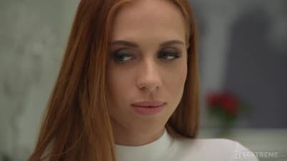 
her birthday present cums in double