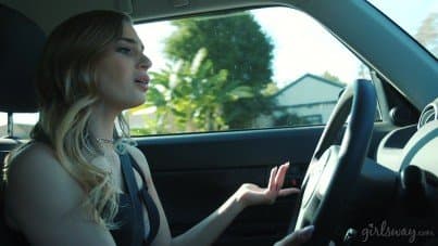 
little lady makes orgasm for her boss under the table